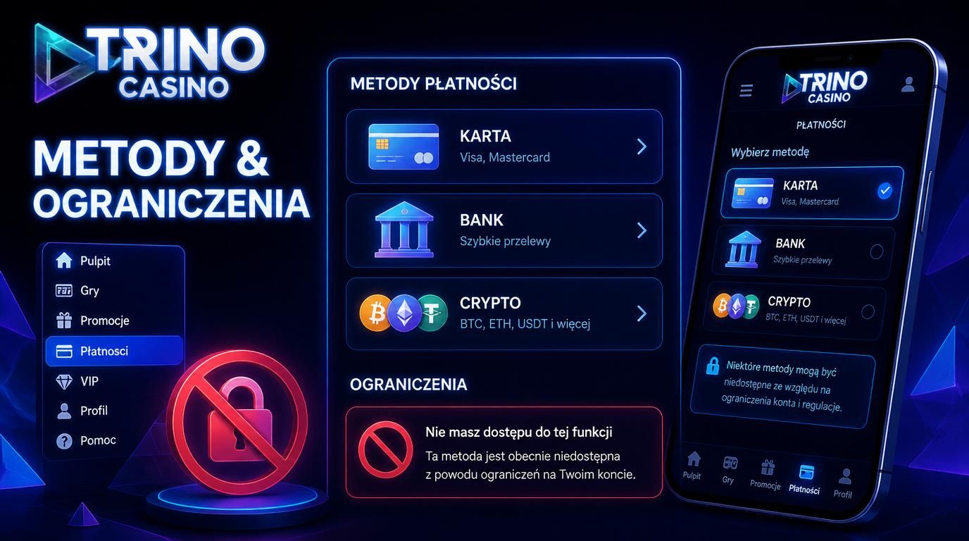 Metody płatności i możliwe ograniczenia